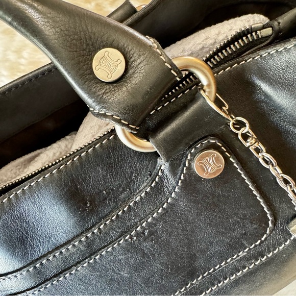 Black calfskin Celine Boogie Bag in VGUC condition - Picture 8 of 16